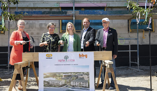Sommerfest mit Richtspruch